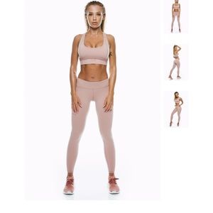 Dusty pink Saski Collection Leggings